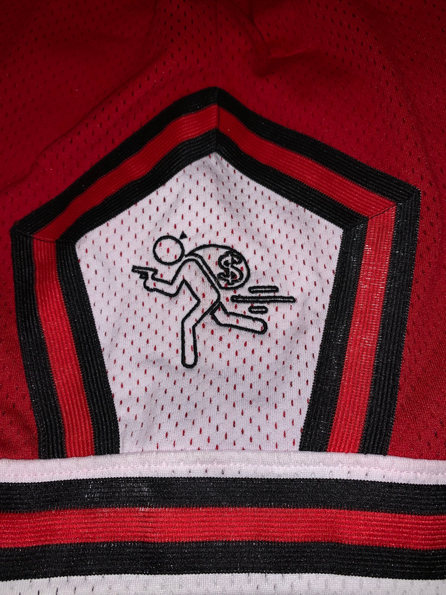 K1NG$BURY SHORTS RED