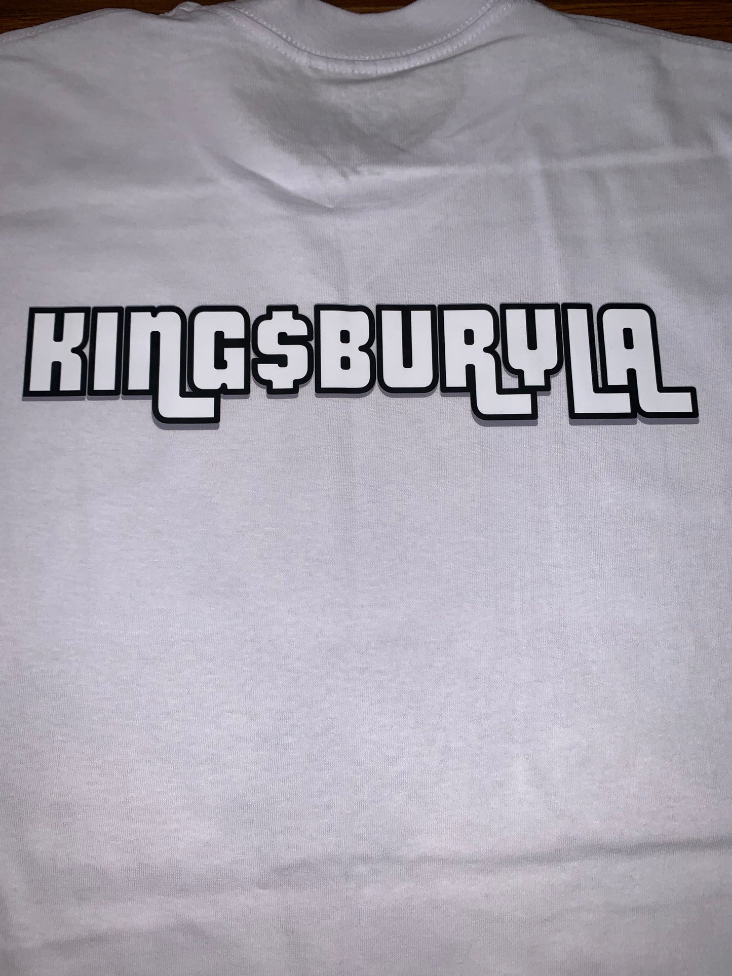 K1NG$BURYLA WHITE TEE SHIRT