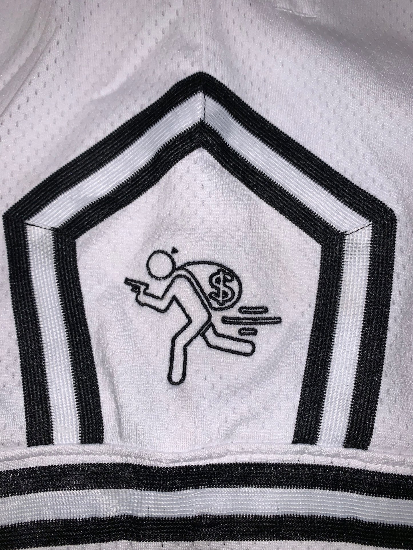 K1NG$BURY SHORTS WHITE
