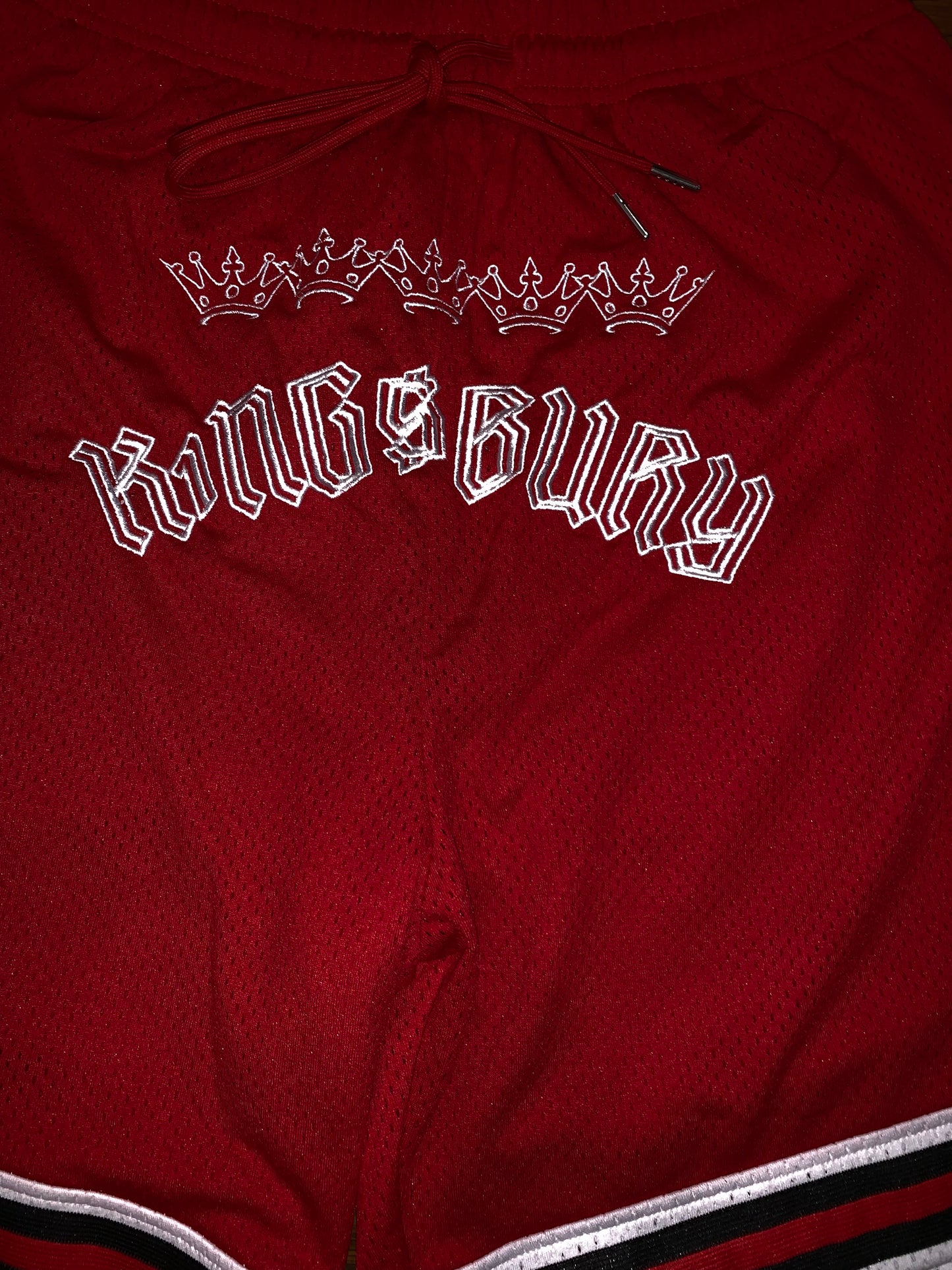 K1NG$BURY SHORTS RED
