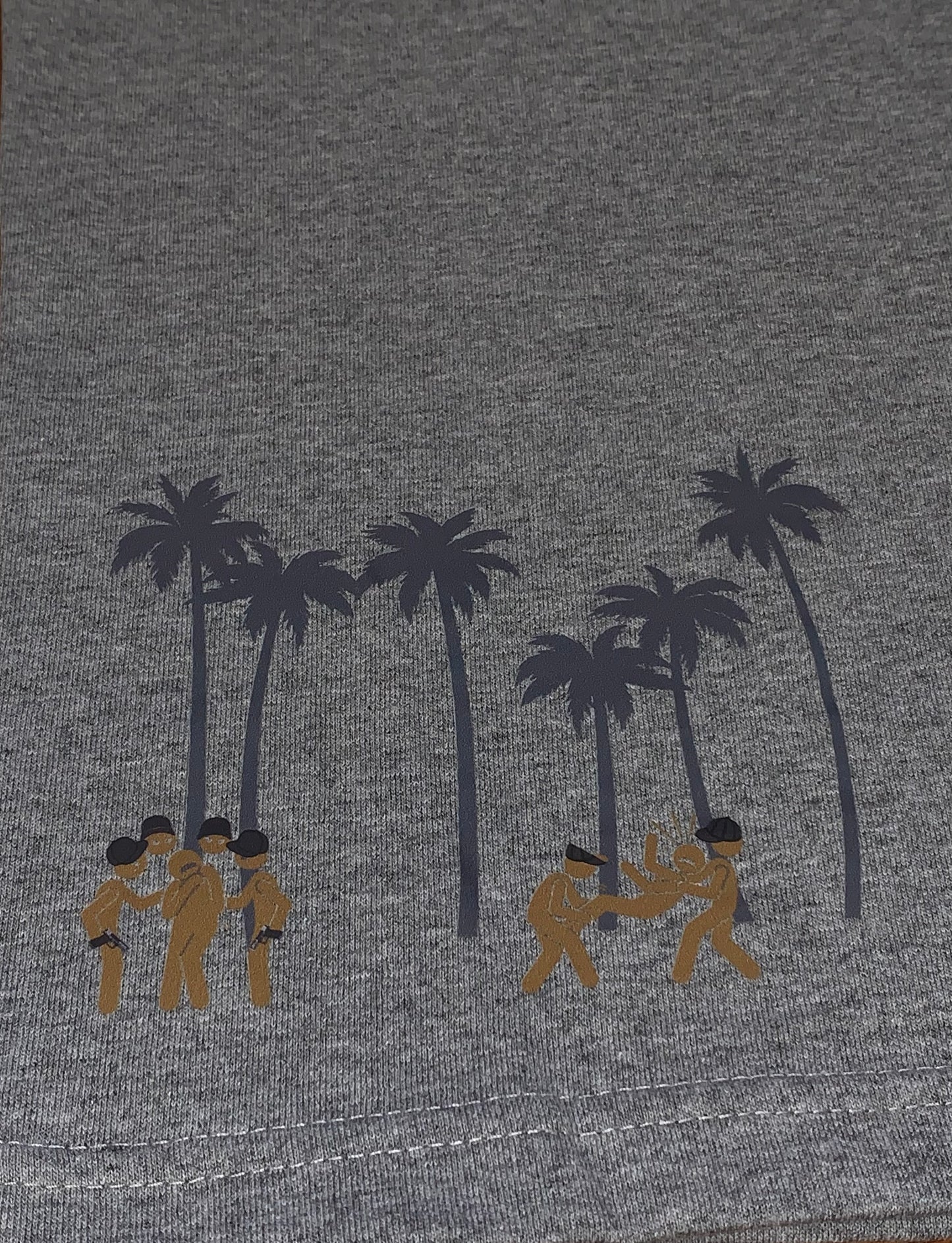 K1NG$BURYLA GREY TEE SHIRT