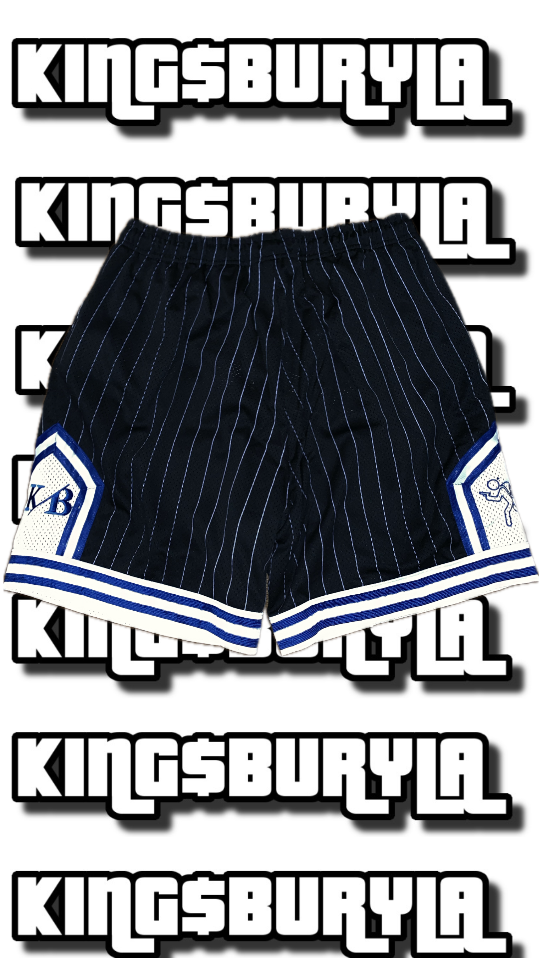 K1NG$BURY SHORTS BLUE